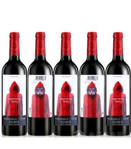 西班牙-小红帽干红葡萄酒价格、小红帽红酒批