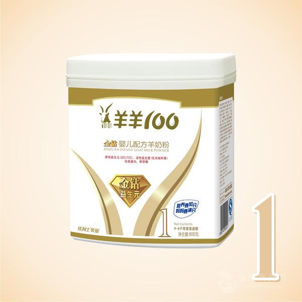 羊羊100羊奶粉金砖系列 中国羊奶粉排行榜3强