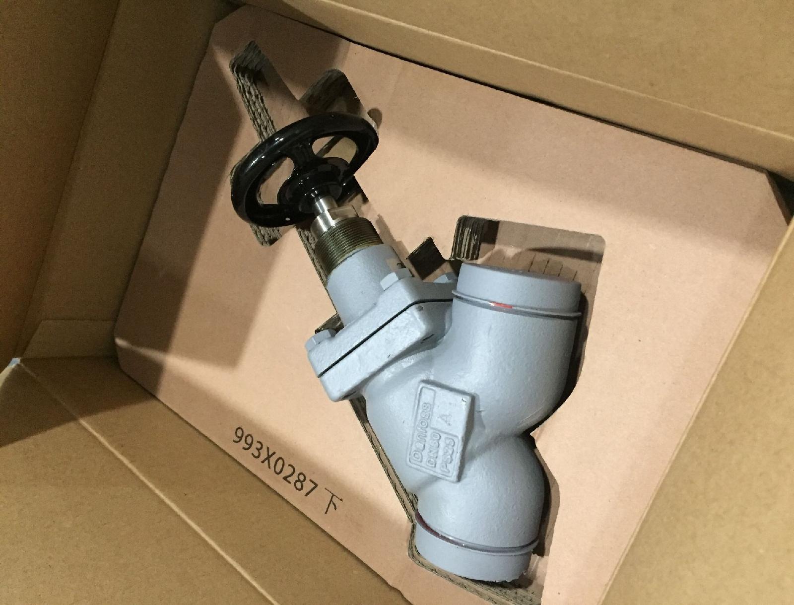 丹佛斯碳钢截止阀stc40/stc50/stc65系列手轮直通型截止阀