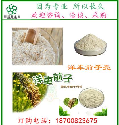圆苞车前子壳粉 优质洋车前子壳粉 代餐粉专用
