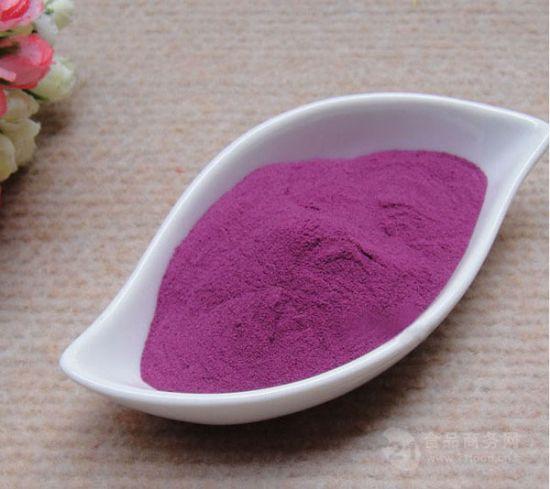 新鲜优质紫薯粉自然